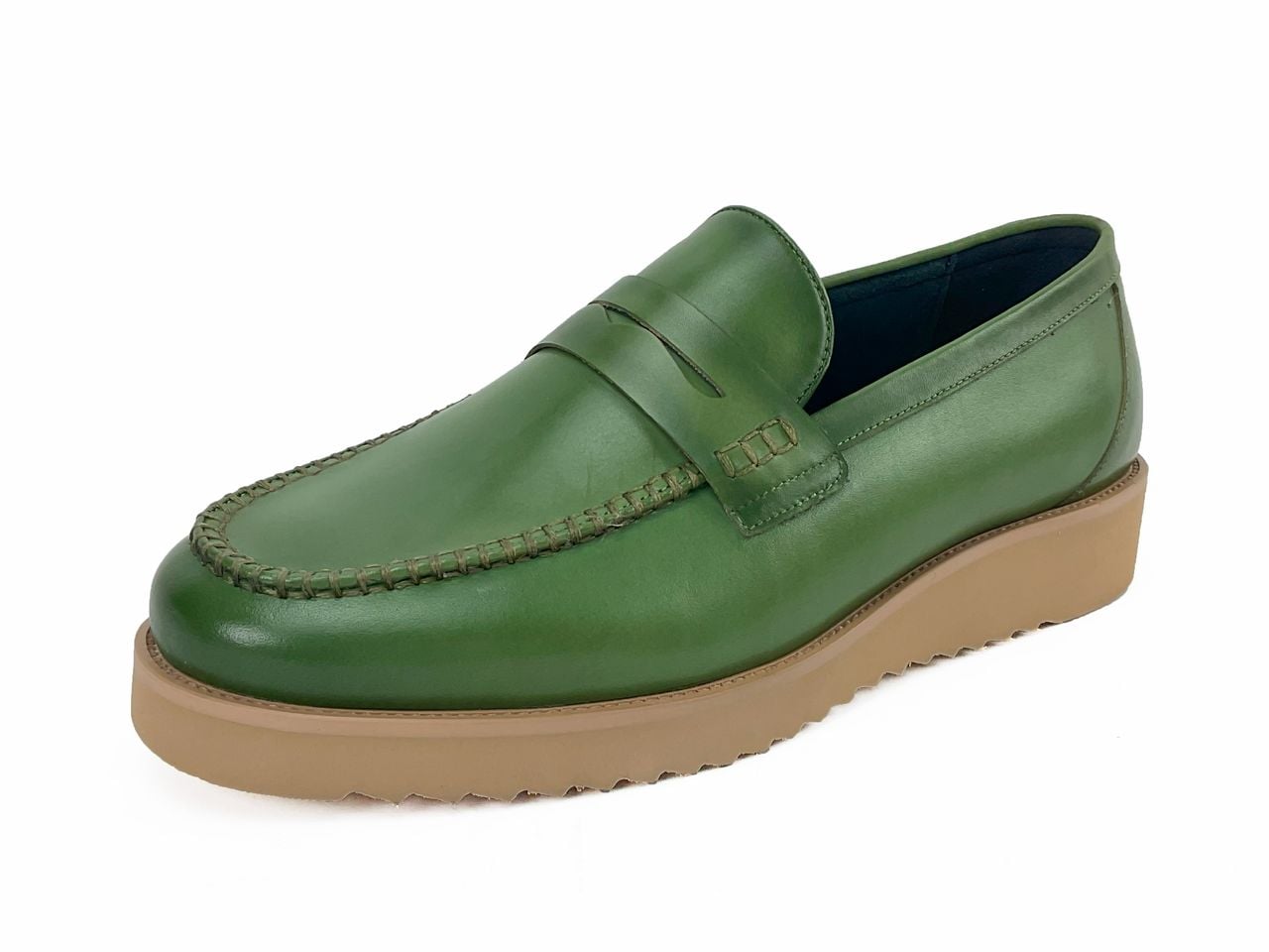 Black Julep Men's Slip-On Leather Dress Shoe - Penny Strap