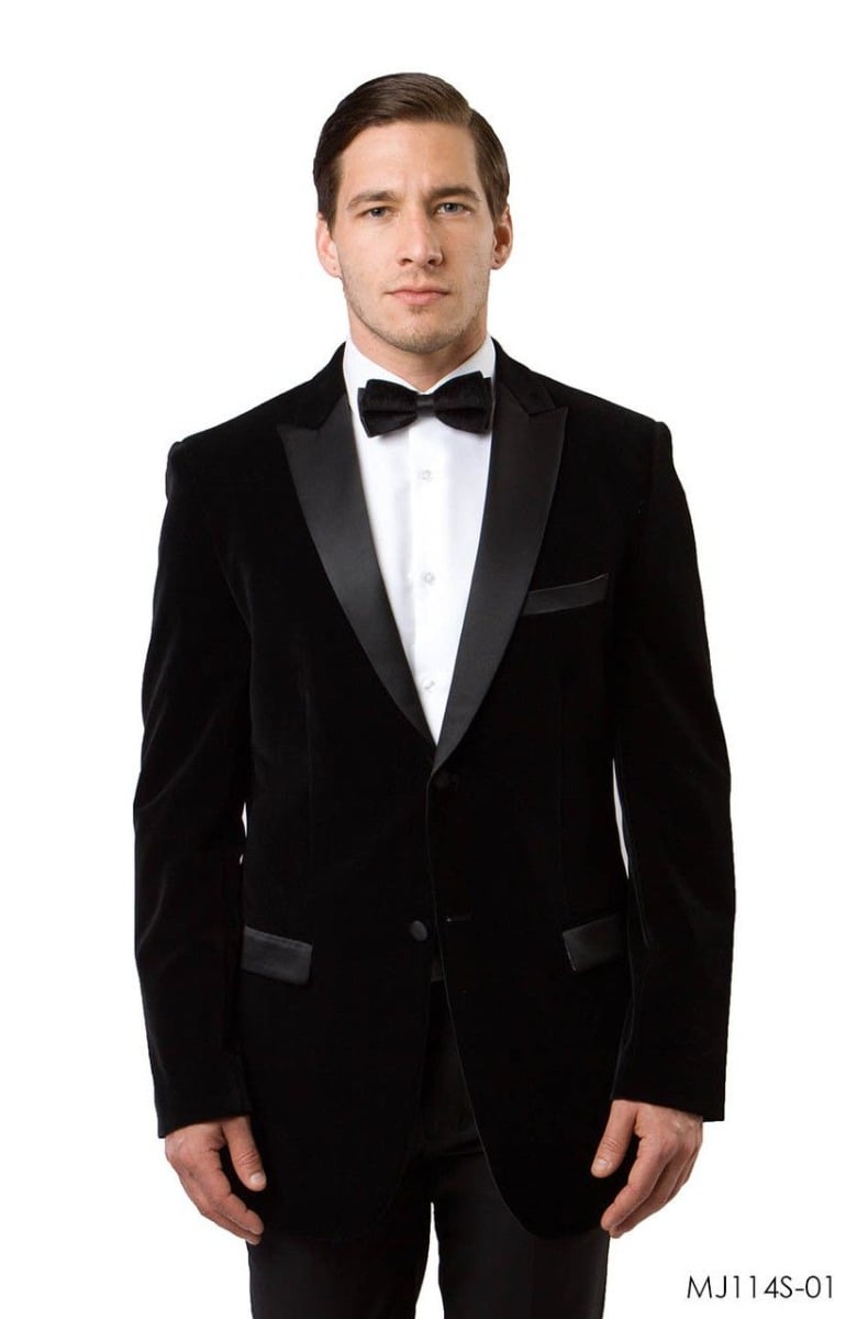 CCO Men's Outlet Classic Fashion Slim Fit Sport Coat - Velvet Style