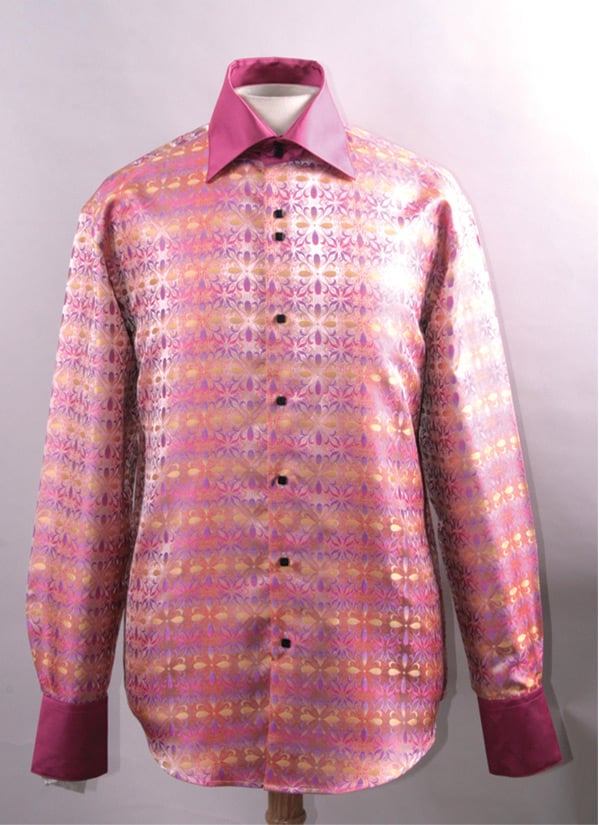 Daniel Ellissa Men's Fashion Dress Shirt - Vibrant Exotic