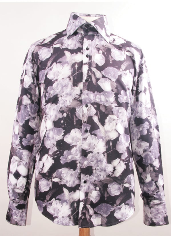 Daniel Ellissa Men's Fashion Dress Shirt - Bright Floral