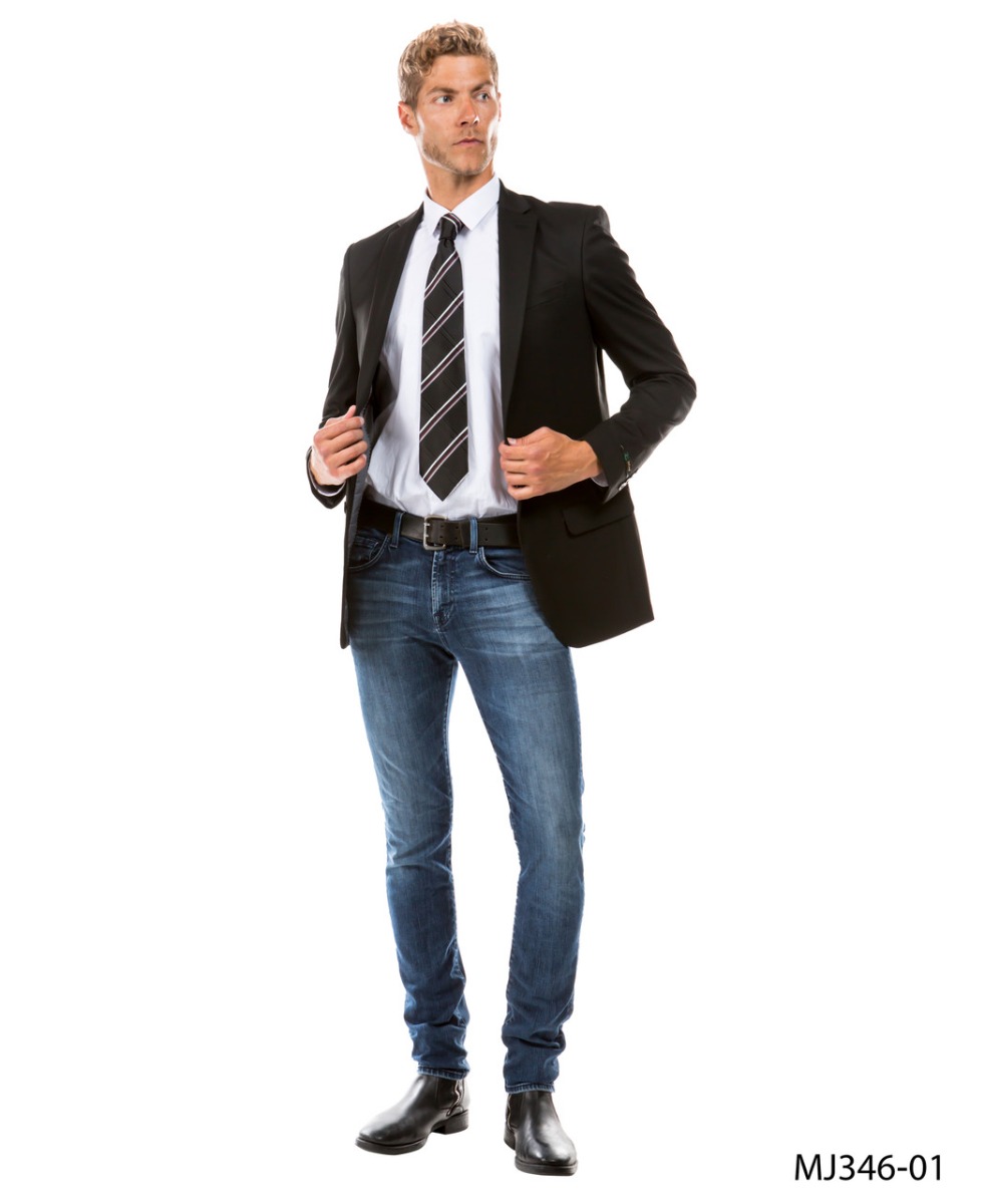 CCO Men's Outlet Classic Fashion Sport Coat - Solid Color