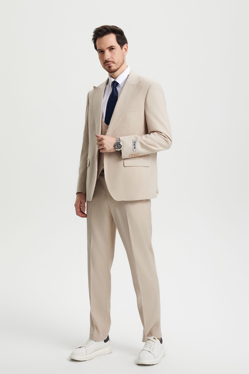 CCO Men's Outlet 3 Piece Executive Suit - Bold Color