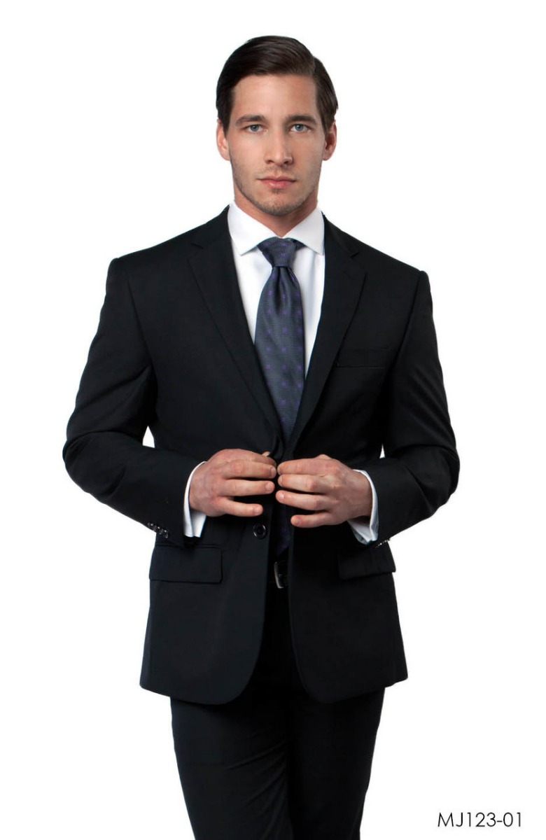 Tazio Men's Modern Fit Fashion Sport Coat - Notch Lapel