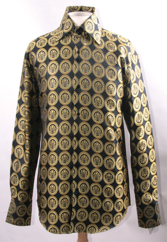 Daniel Ellissa Men's Fashion Dress Shirt - Pendant Pattern